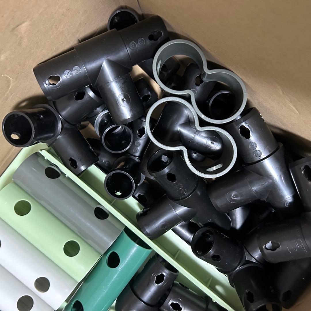 【パーツ完備】 ボーネルンド クアドロ ホーム ジム グリーン ベビージム