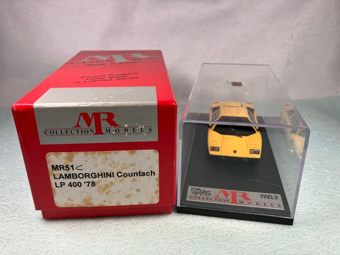 専用品MRコレクション　ランボルギーニ カウンタック ＬＰ４００　１９７８年　黄