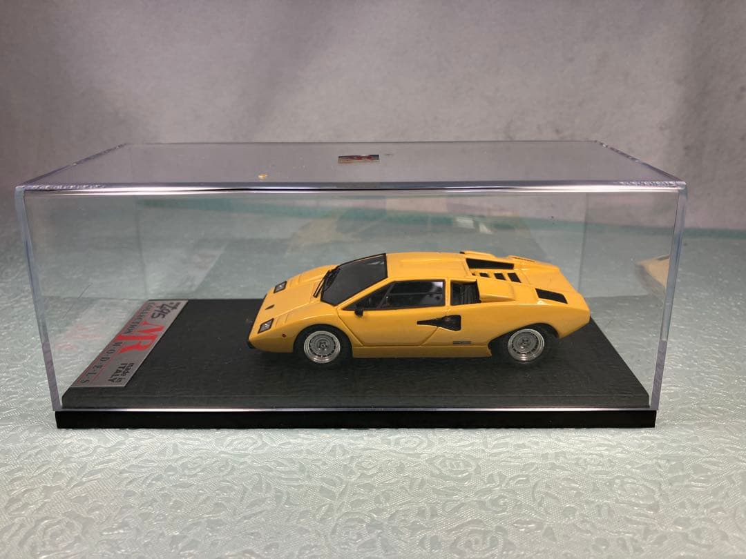 専用品MRコレクション　ランボルギーニ カウンタック ＬＰ４００　１９７８年　黄