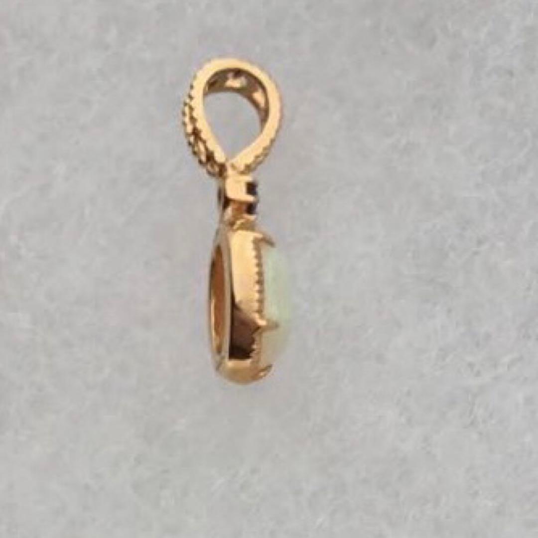 agete アガット K10 オパール アイオライト　ペンダントトップ