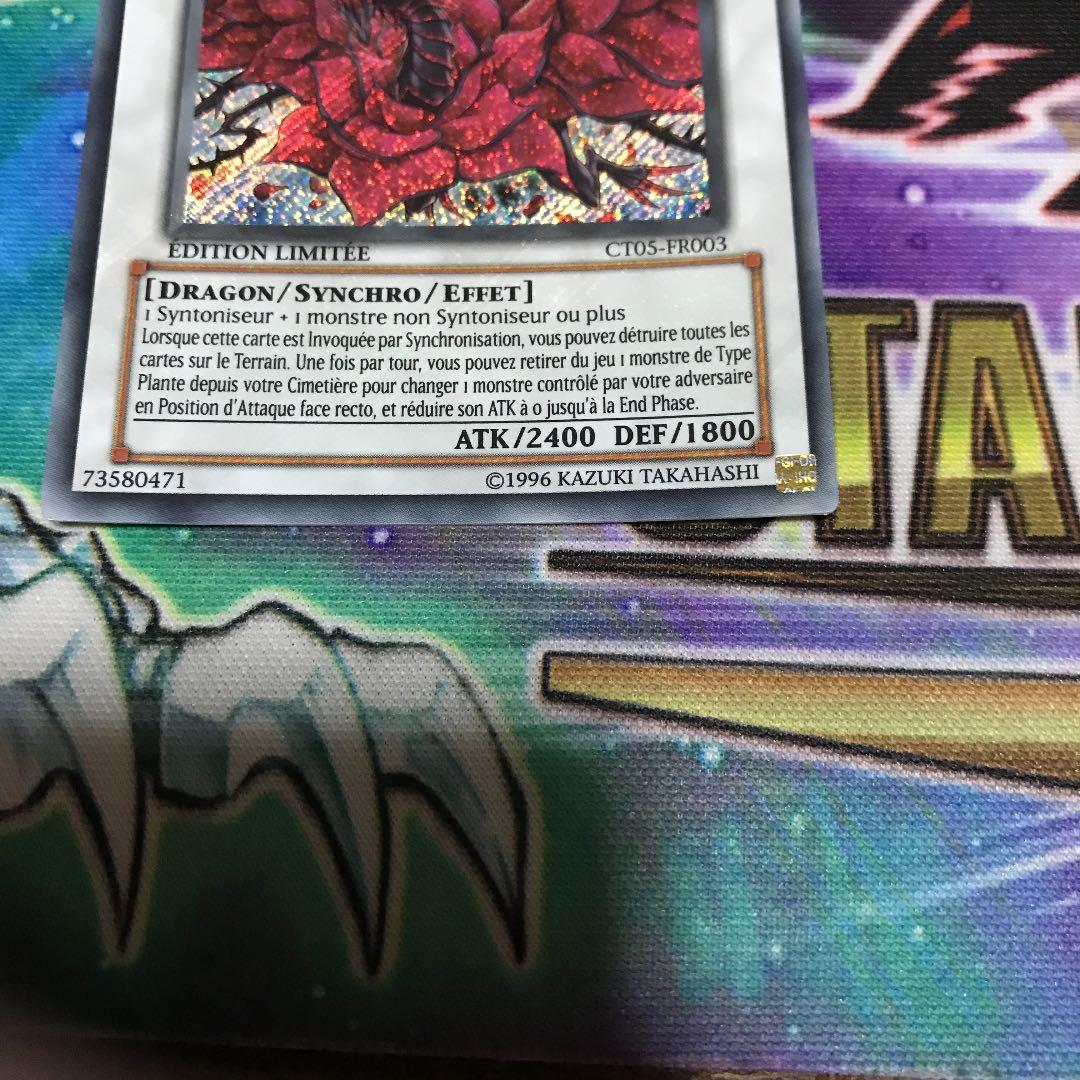 遊戯王 ブラック・ローズ・ドラゴン　フランス語　シークレット