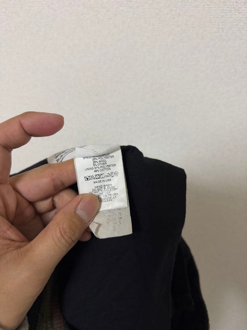 エンジニアードガーメンツ　EG ウール　トラウザー　チェック　XS ボトム　古着