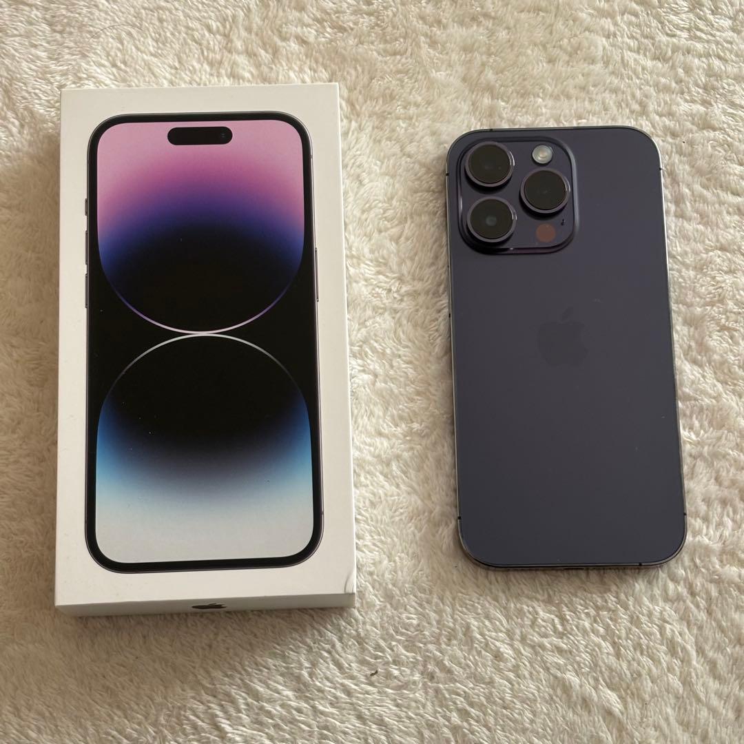 iPhone 14 Pro 本体 128ギガ ＋ケース3個