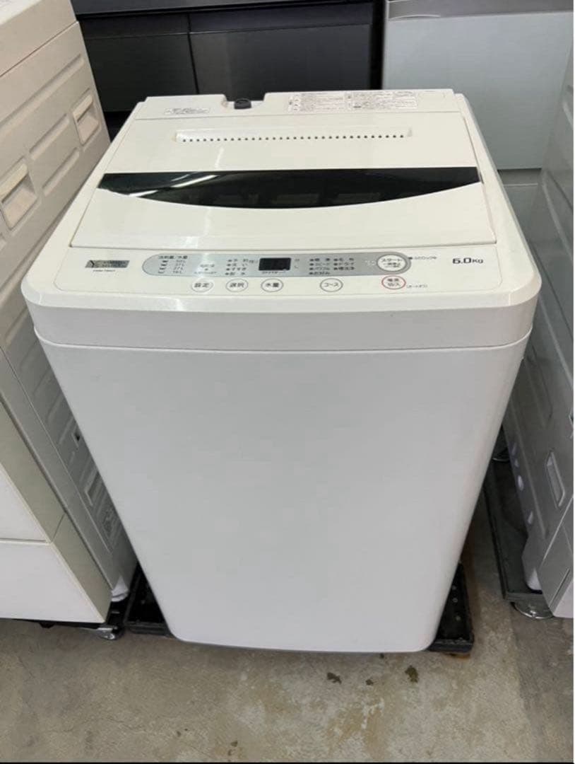 2019年式 6kg YAMADAセレクト洗濯機 YWM-T60G1