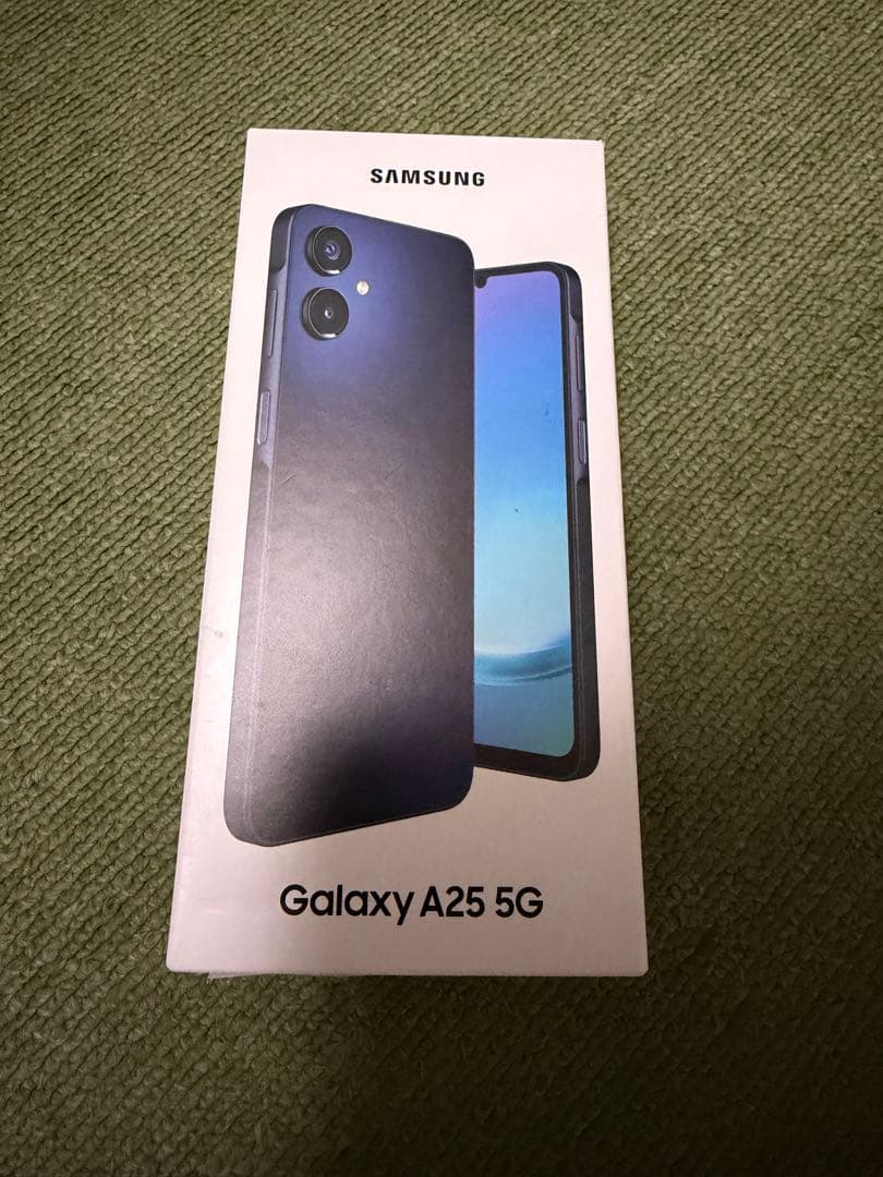 【新品未使用】　Samsung Galaxy A25 5G BLACK