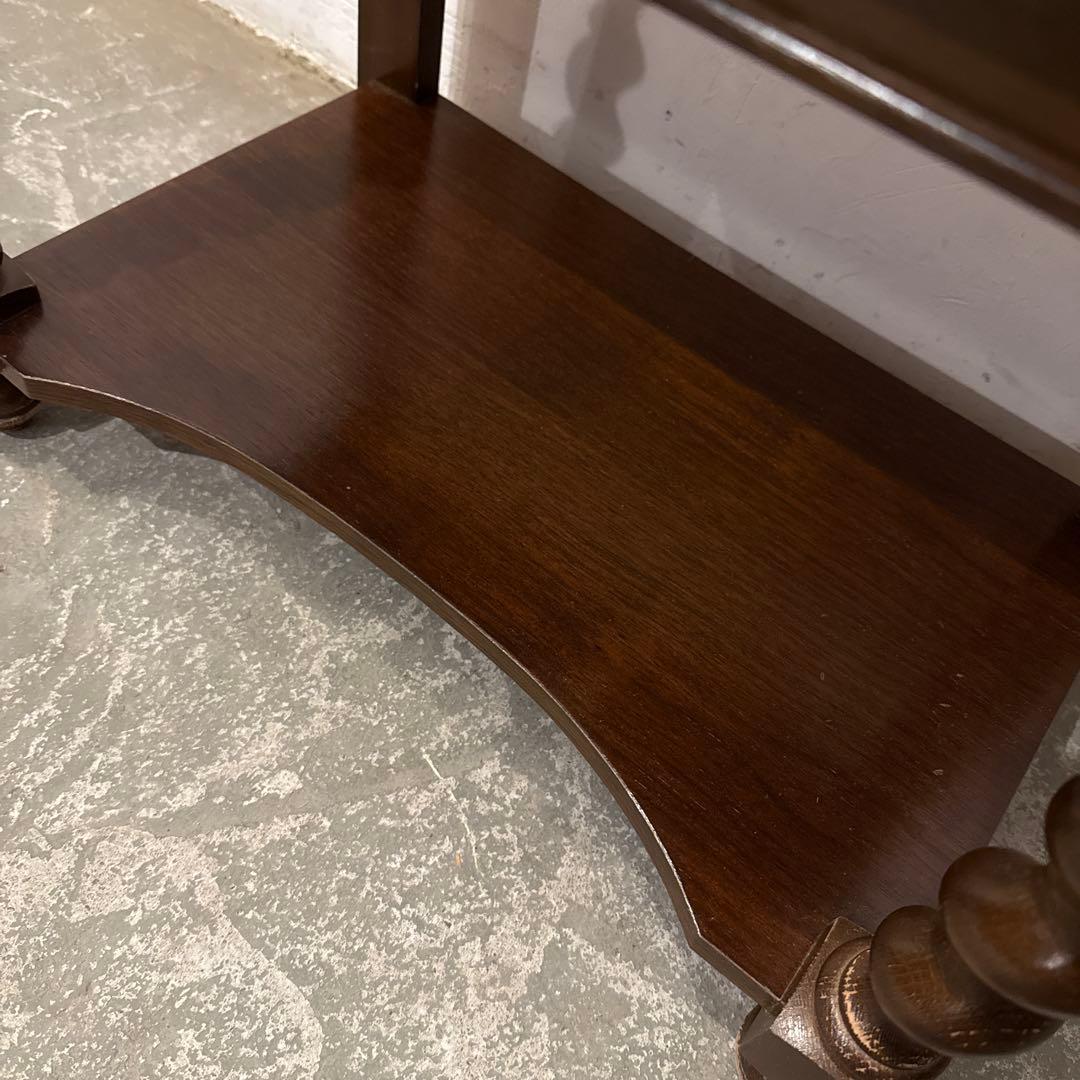 年末年始saleヴィンテージ　木製サイドテーブル　引き出し付き