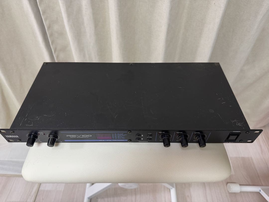 YAMAHA REV100 リバーブエフェクター 1U ヤマハ