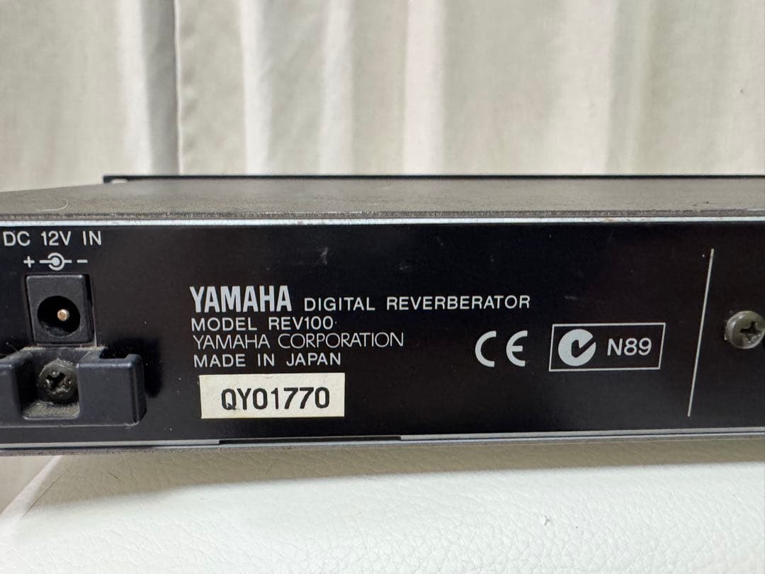 YAMAHA REV100 リバーブエフェクター 1U ヤマハ