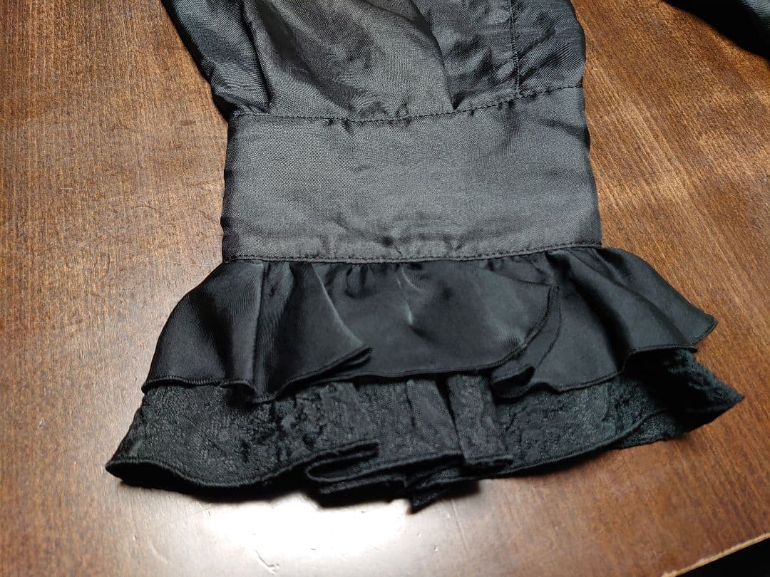 アリスアウアアaliceauaaサテン七分丈フリルパンツゴシック