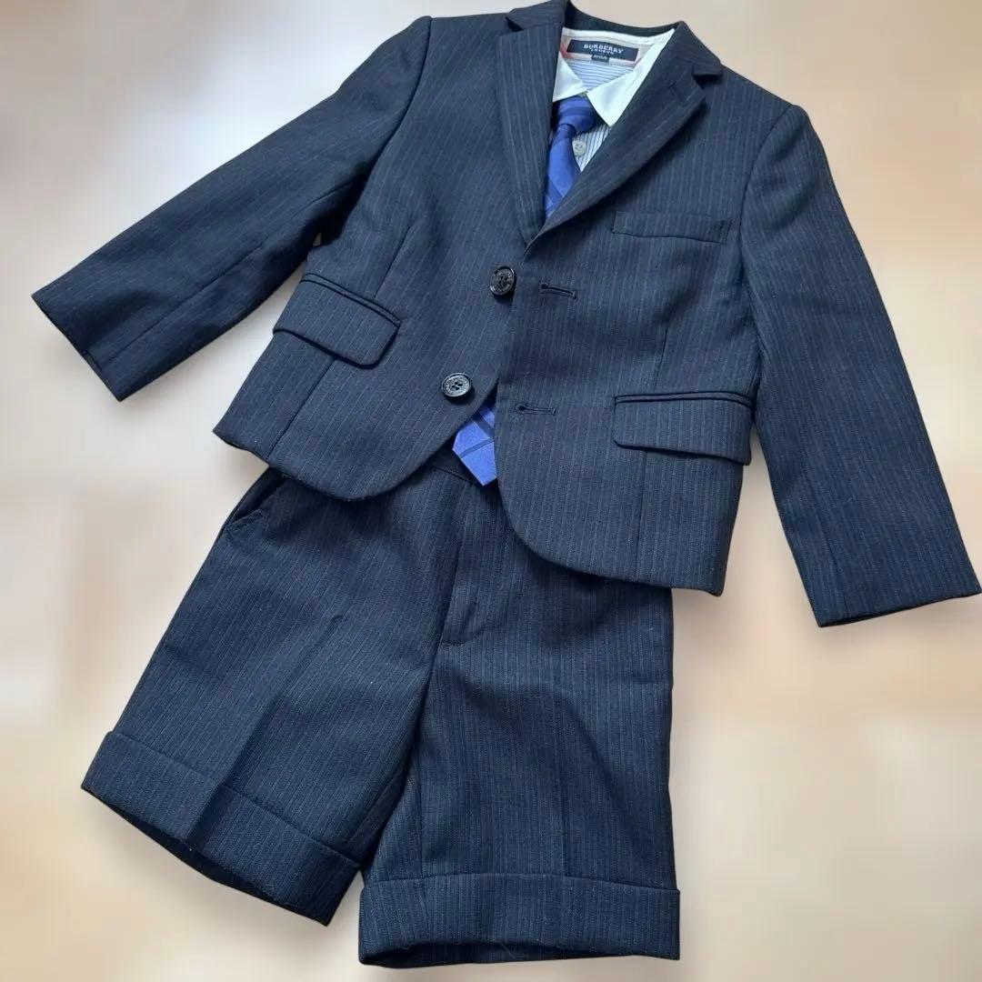 BURBERRY フォーマルスーツ 100A シャツ・ネクタイ付きす