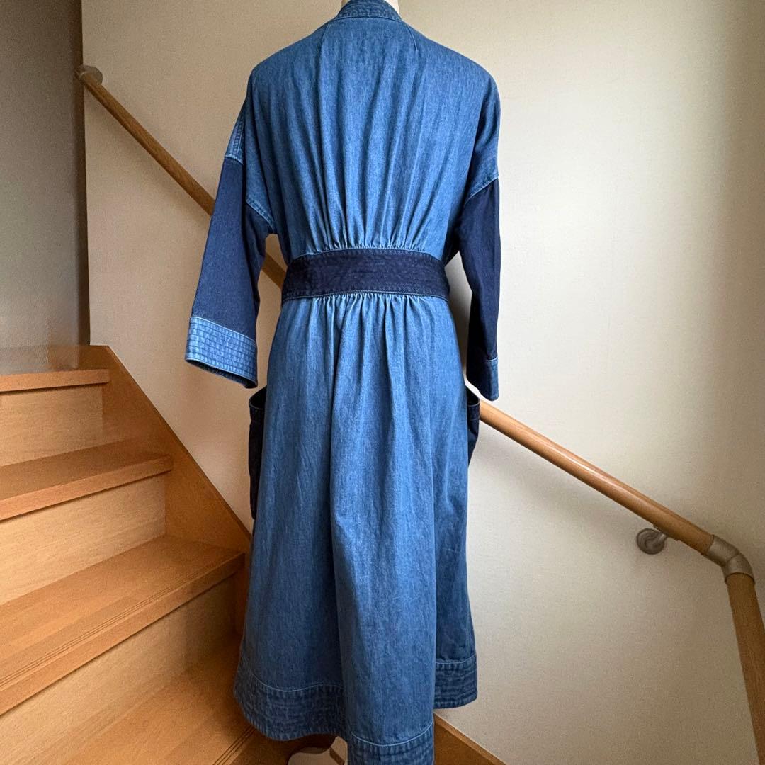 TSUMORI CHISATO ツモリチサト　デニムロングコート　フリーサイズ