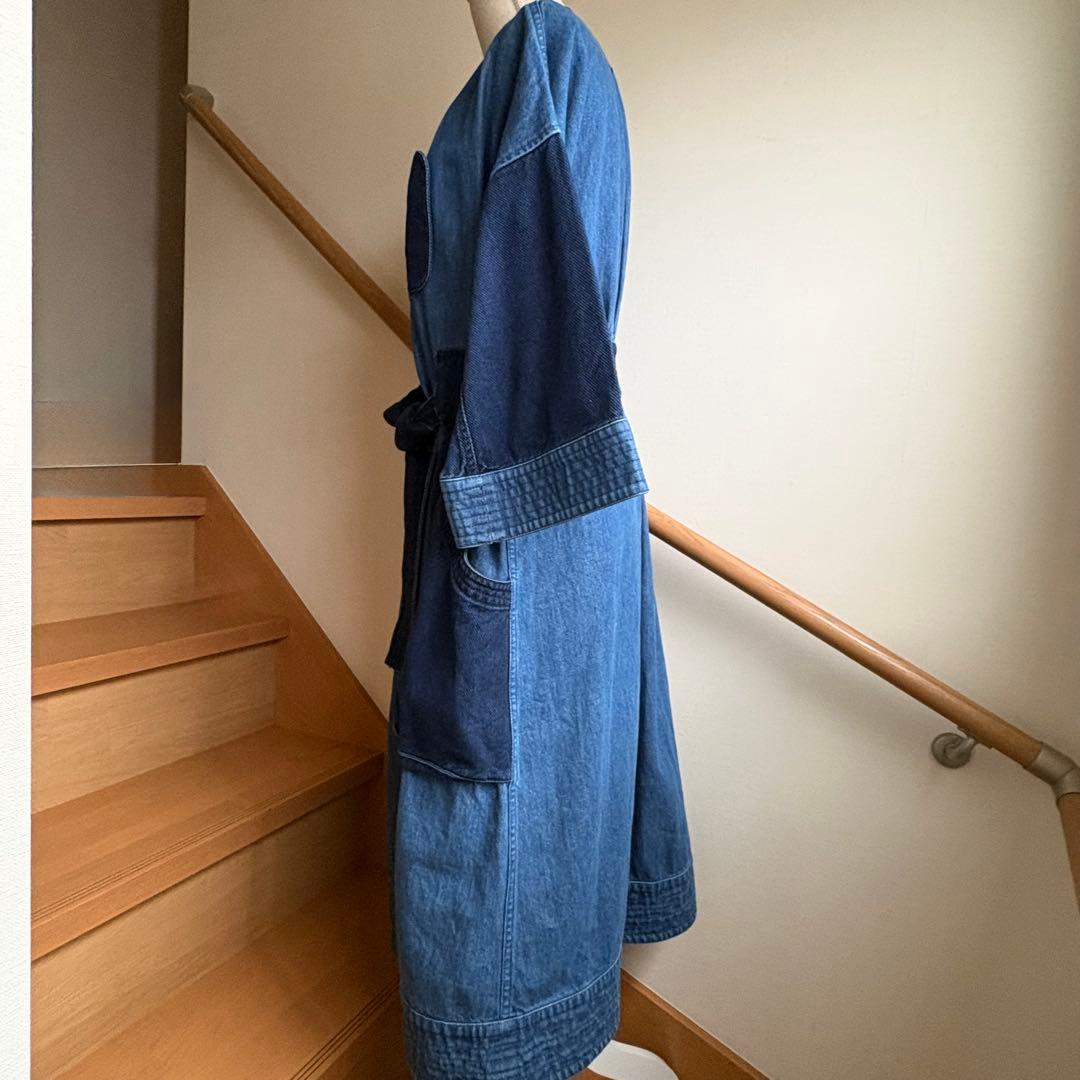 TSUMORI CHISATO ツモリチサト　デニムロングコート　フリーサイズ