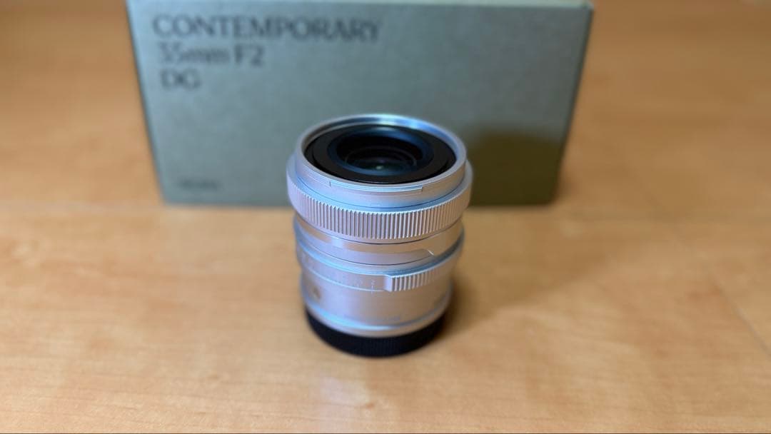 SIGMA 35mm F2 DG Contemporary Lマウント シルバー
