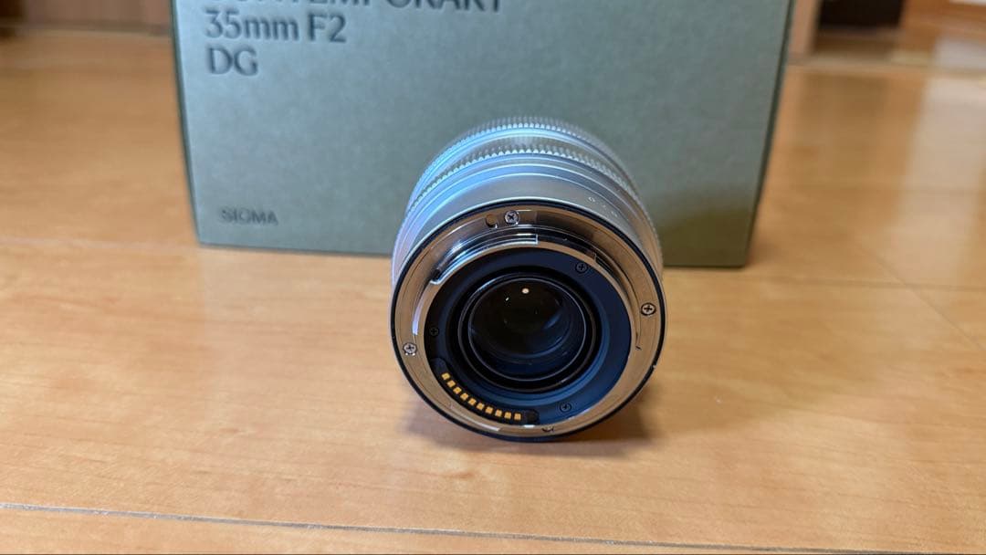 SIGMA 35mm F2 DG Contemporary Lマウント シルバー