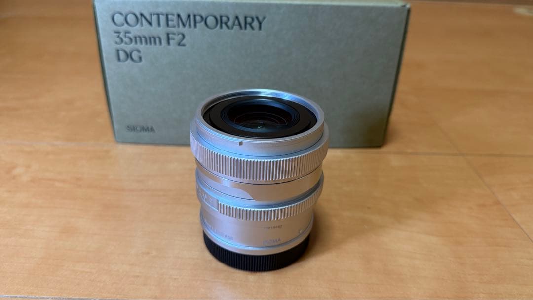 SIGMA 35mm F2 DG Contemporary Lマウント シルバー