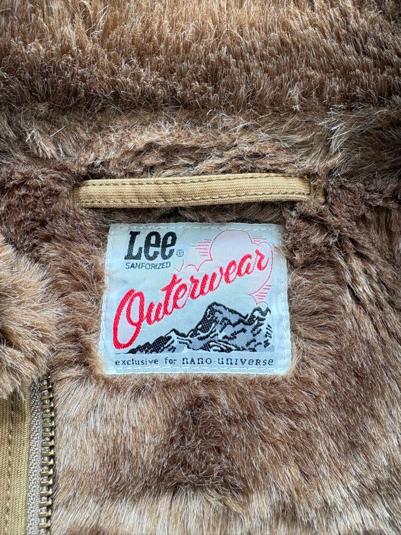 Lee×ナノユニバース別注 N-1デッキJKT ボア