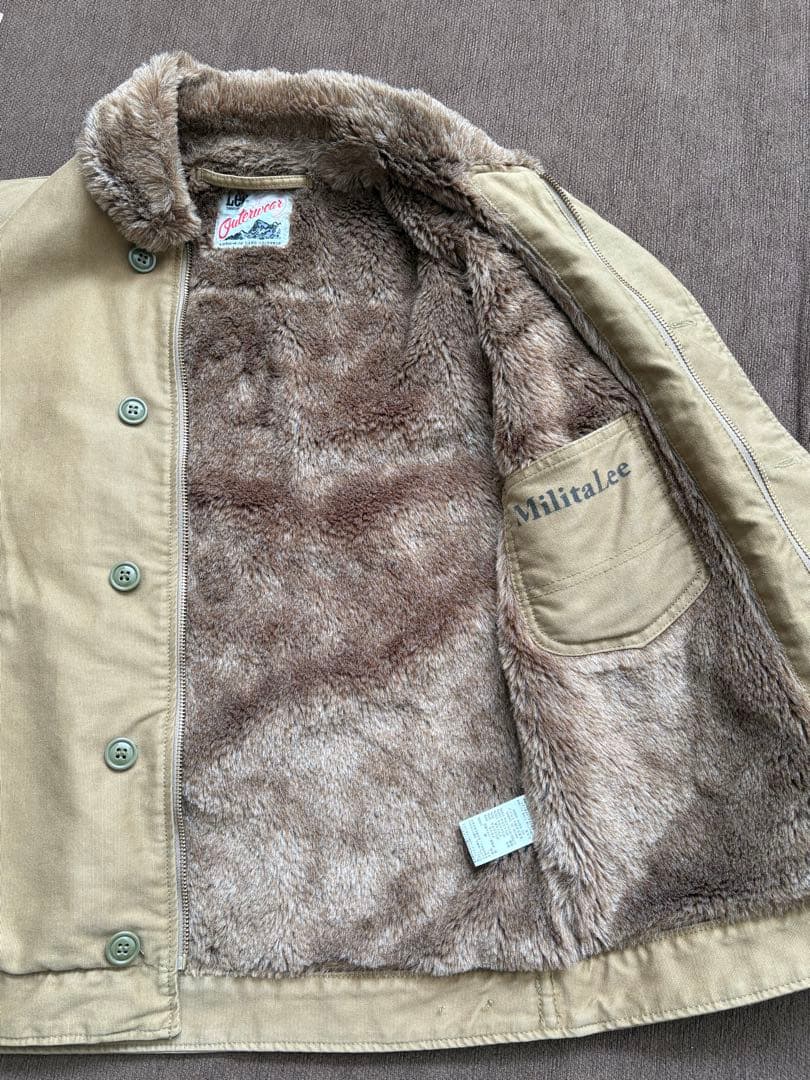 Lee×ナノユニバース別注 N-1デッキJKT ボア