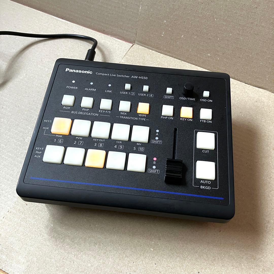 中古　Panasonic AW-HS50 コンパクトスイッチャー