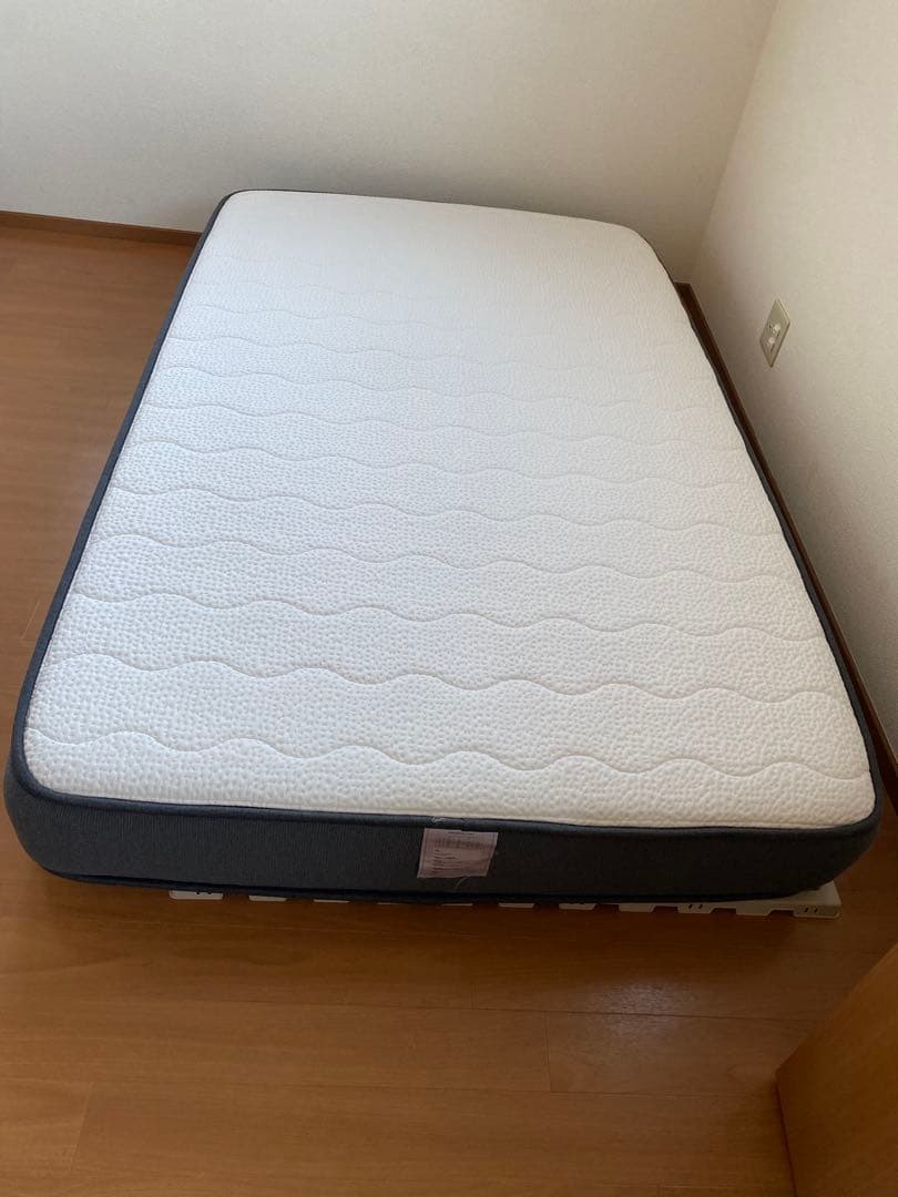 まる 美品 ネルマットレス セミダブル