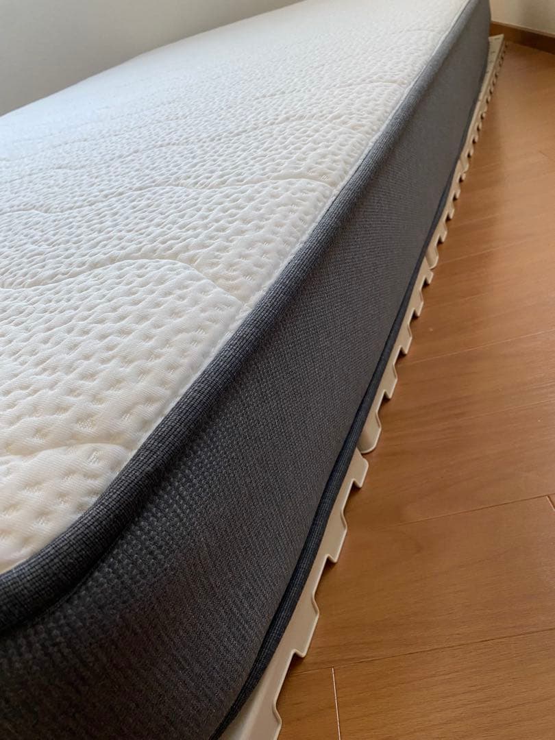 まる 美品 ネルマットレス セミダブル