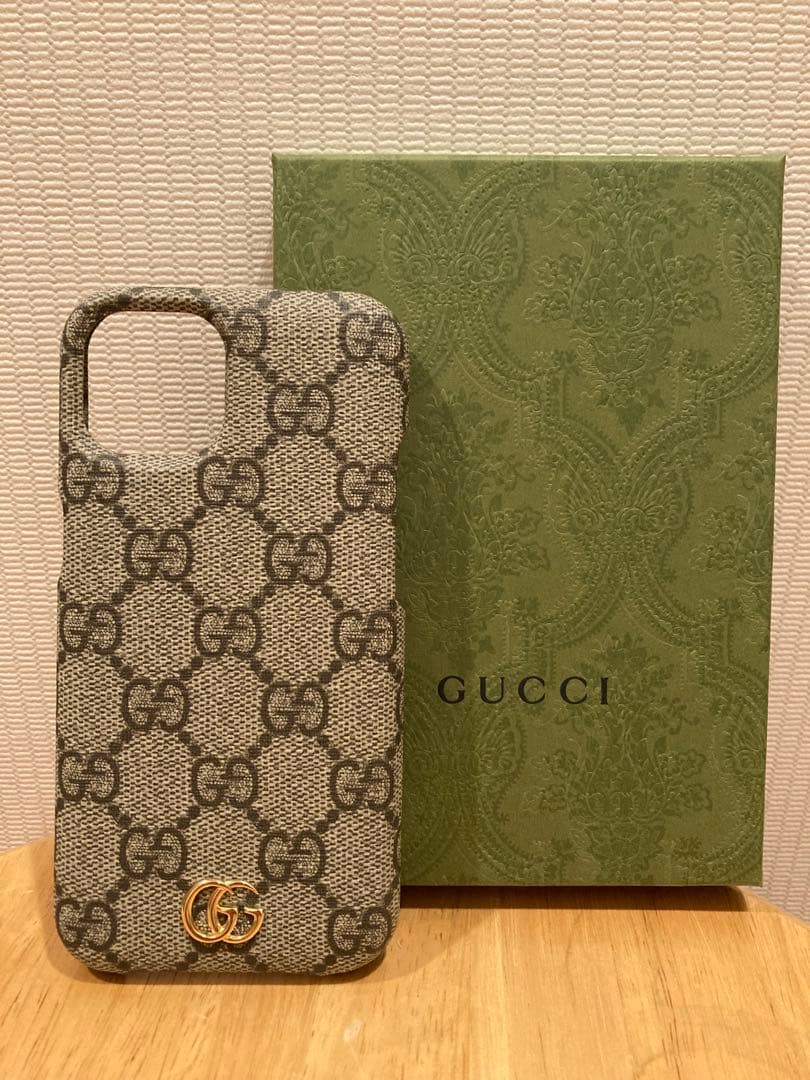 GUCCI 【新品】 GGモノグラム iPhone15ケース