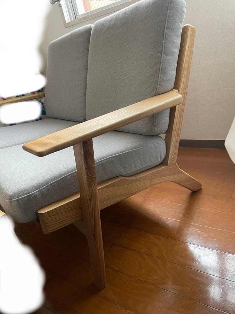 送料込み　ハンス・J・ウェグナー GE290 リプロダクト 2人掛けソファ