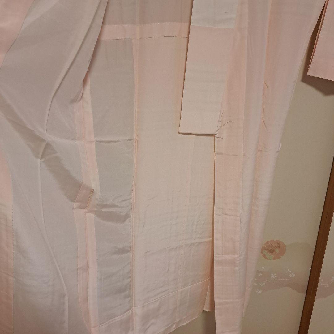 ジャスミン　正絹長襦袢3枚(半衿+衣紋抜き)　リバーシブル袋帯、足袋2足