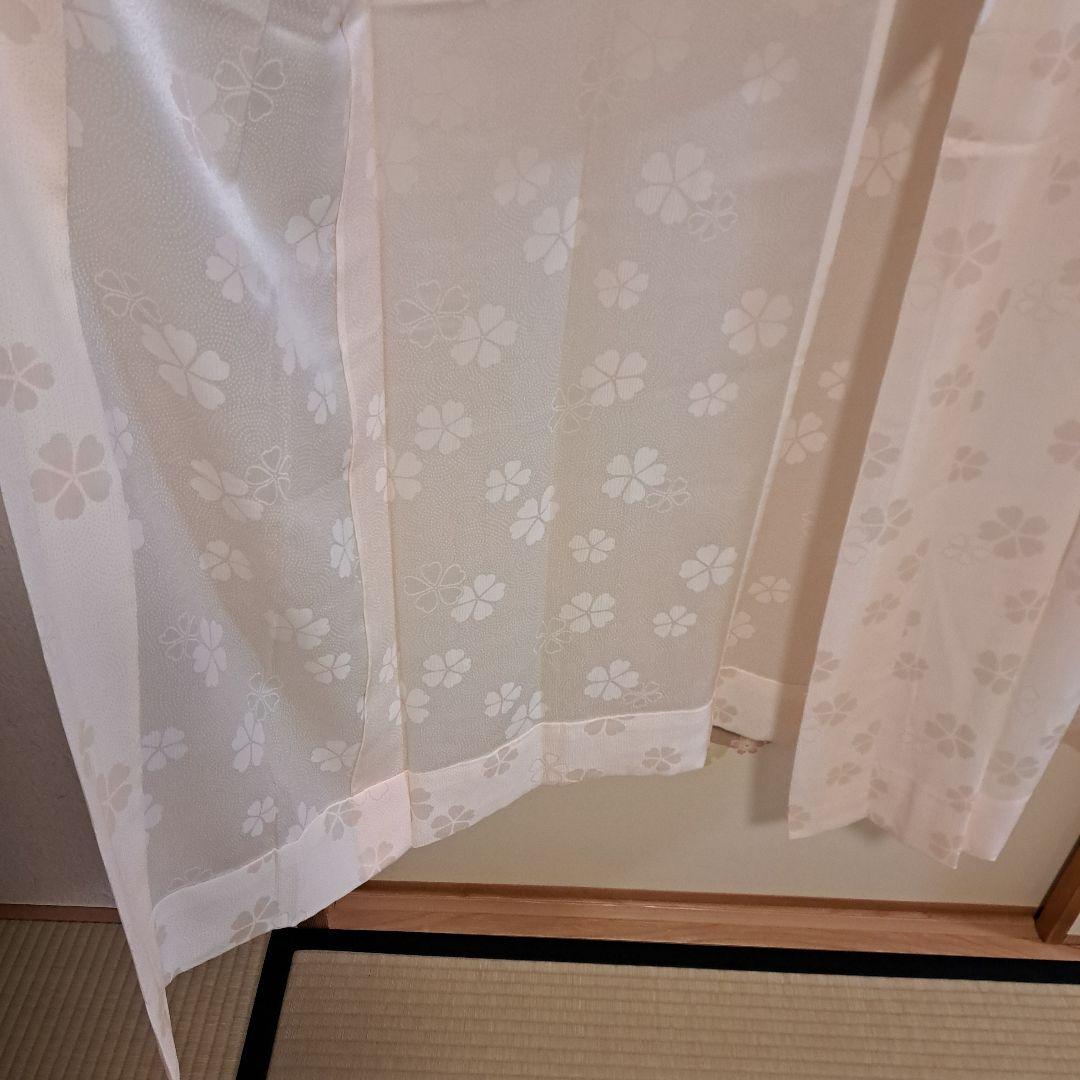 ジャスミン　正絹長襦袢3枚(半衿+衣紋抜き)　リバーシブル袋帯、足袋2足