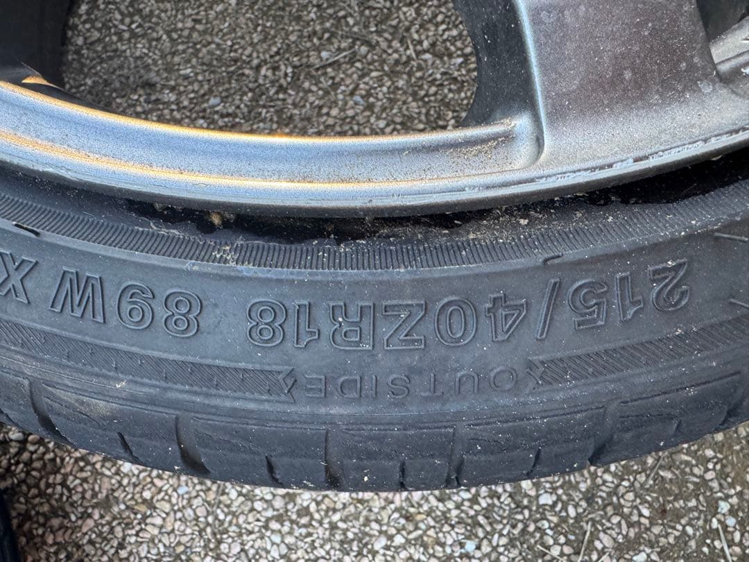 【最終値下げ】ENKEI PF07 18インチ　9j +44 pcd 100