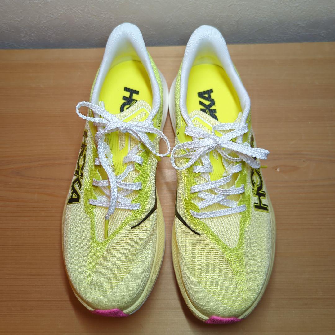 【2月1日迄】HOKA ROCKET X 3　オールジェンダー25.5cm