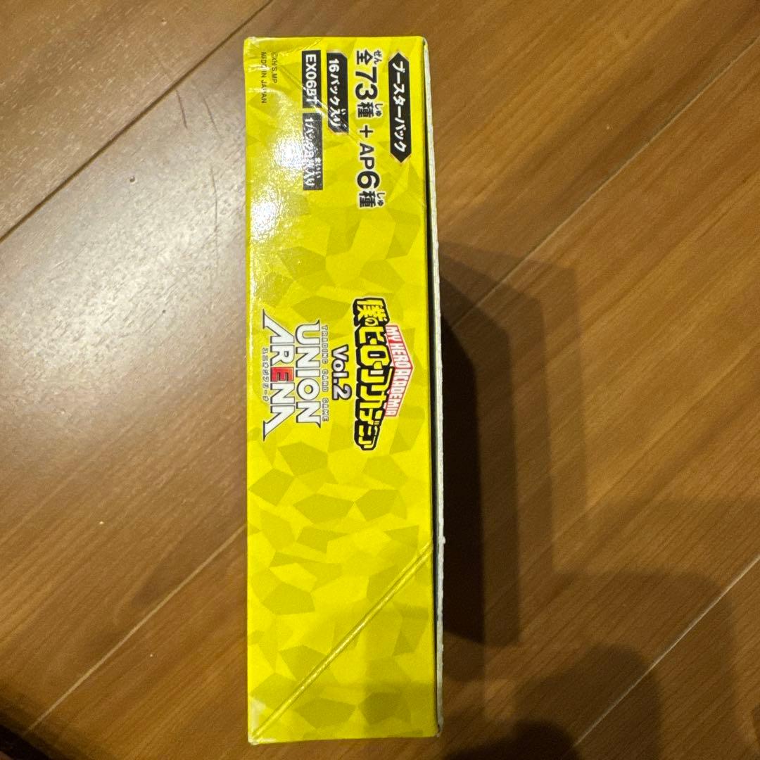 僕のヒーローアカデミア Vol.2 ユニオンアリーナ　1BOX