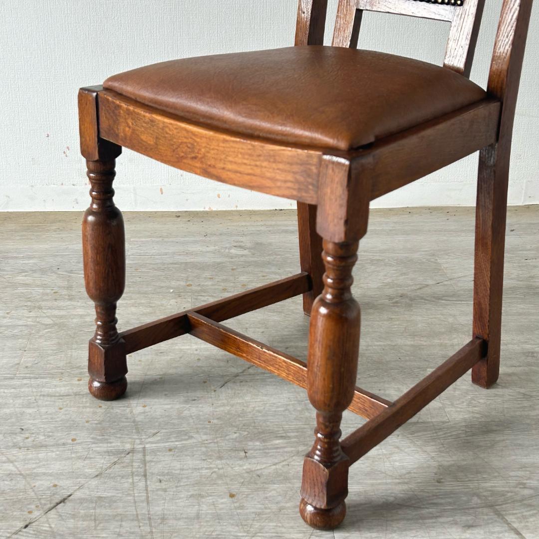 イギリス アンティーク 家具 ダイニング チェア 1930年頃 椅子 591A4