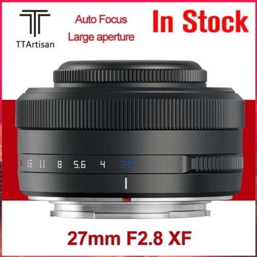 訳あり新品 TTArtisan AF 27mm F2.8 Xマウント ブラック
