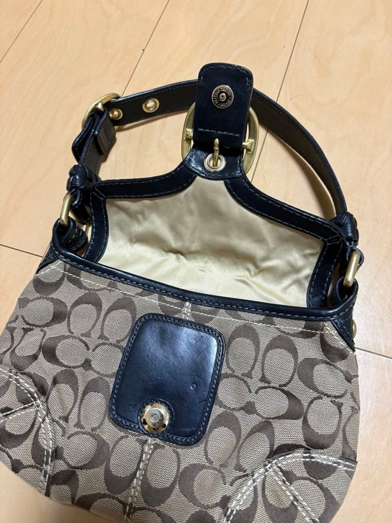 COACH ワンショルダーバッグ ソーホー シグネチャー　y2k