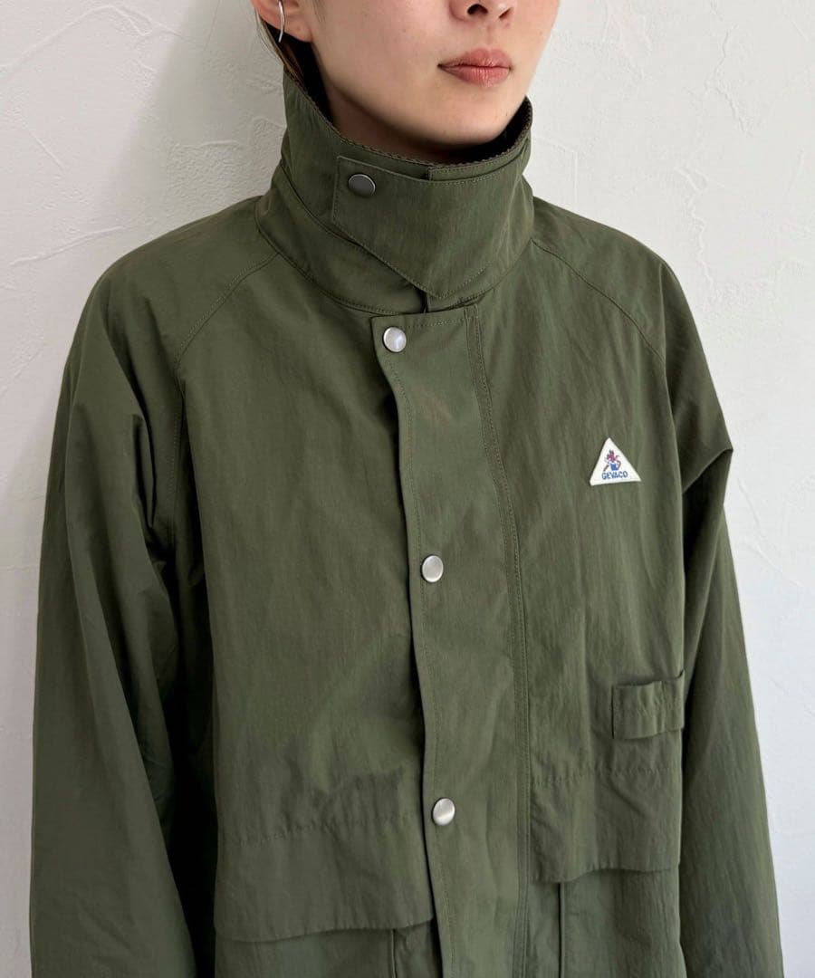 タ*ツ様 【GEVACO/ゲバコ】裏フリースショートジャケットコート　ブルー