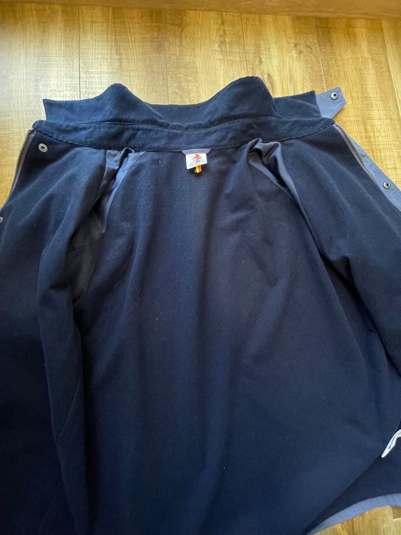 タ*ツ様 【GEVACO/ゲバコ】裏フリースショートジャケットコート　ブルー