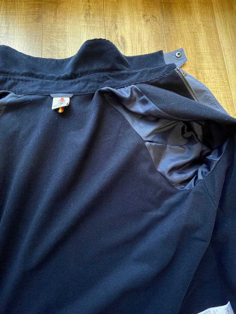 タ*ツ様 【GEVACO/ゲバコ】裏フリースショートジャケットコート　ブルー