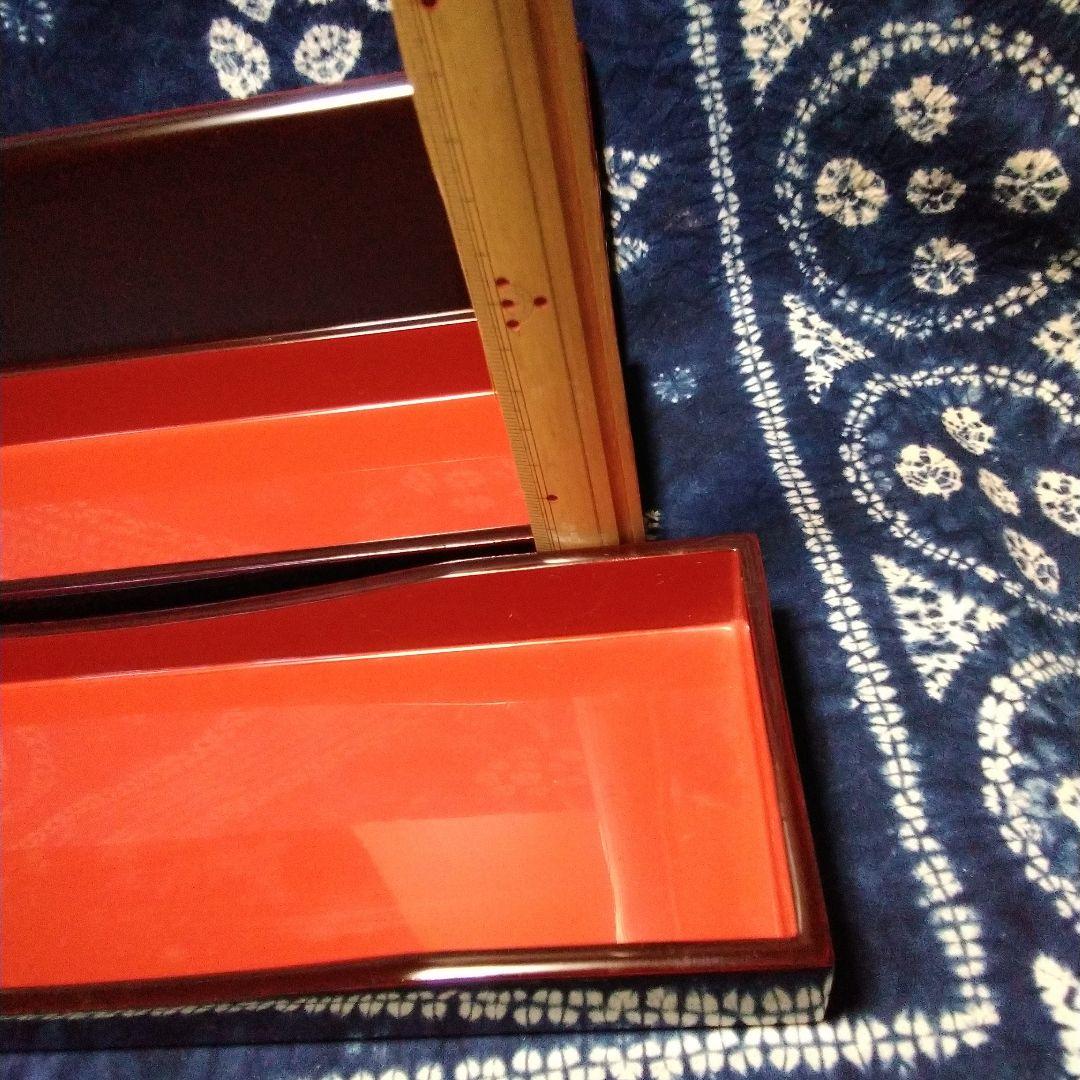 さくぞう輪島塗　二段　蓋付き　多目的器　お弁当　アラカルト　美品