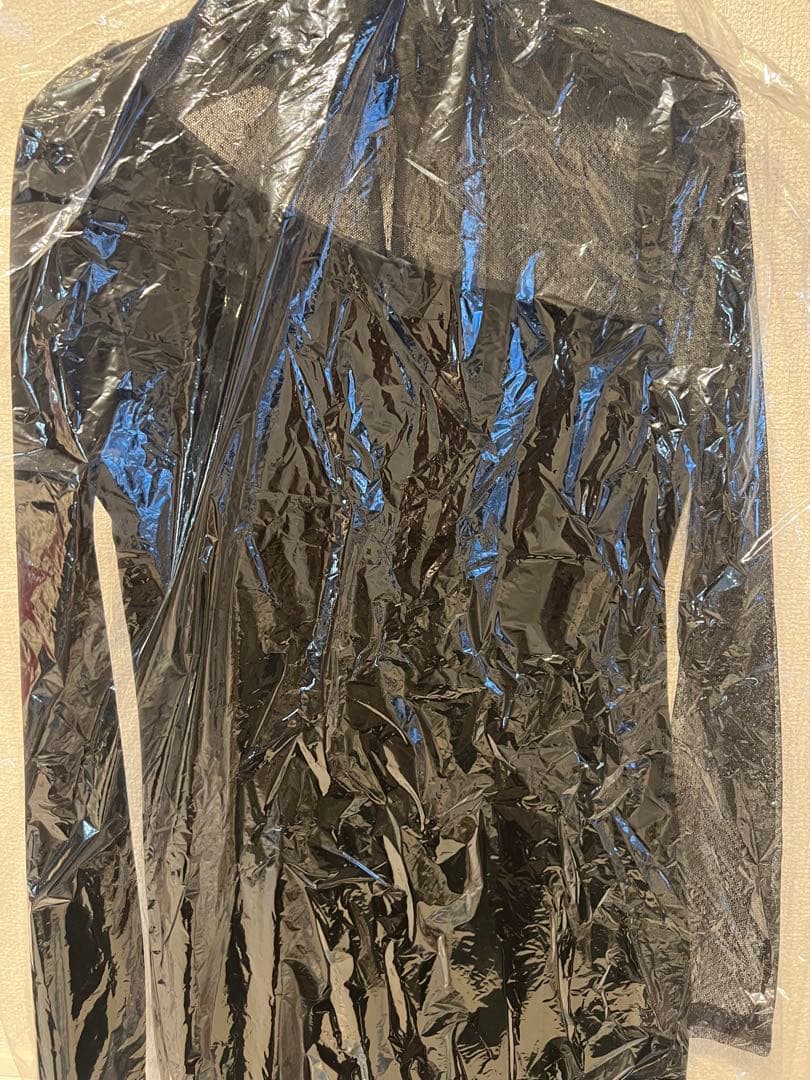 即日発送 今季 anuans シアーコンビタイトワンピース アニュアンス