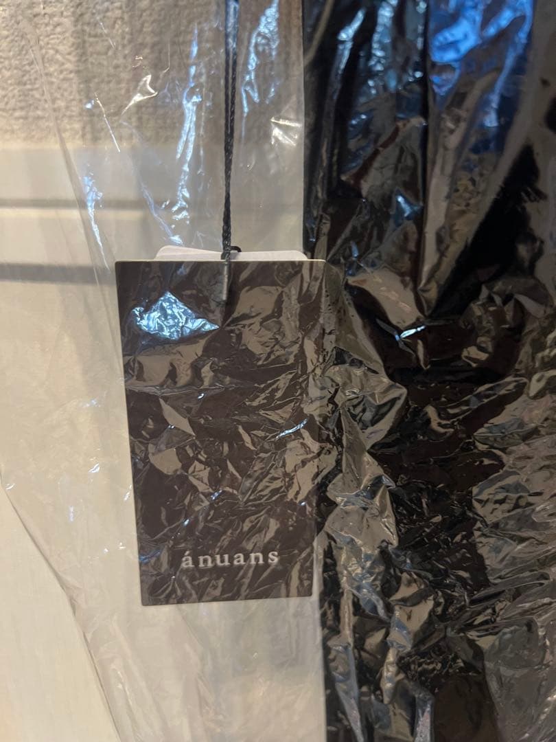 即日発送 今季 anuans シアーコンビタイトワンピース アニュアンス