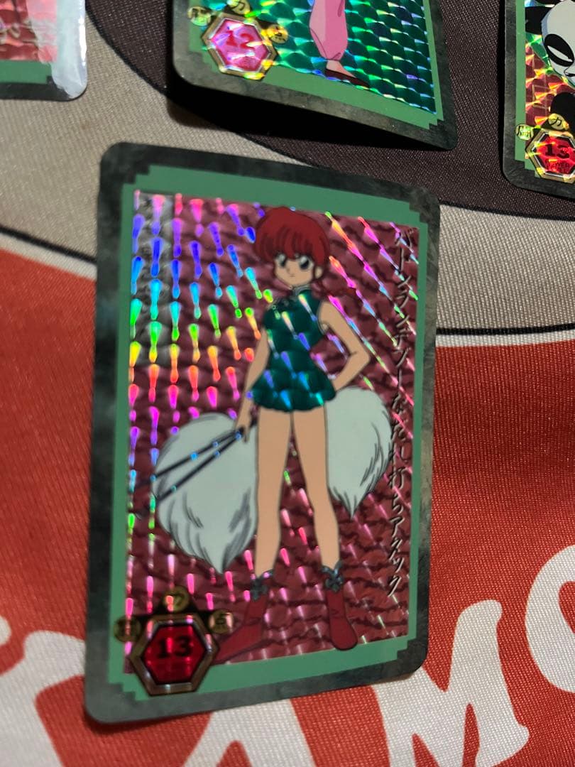 超激レア! キラシャンプー含　カードダス20 らんま1/2 格闘編パート1