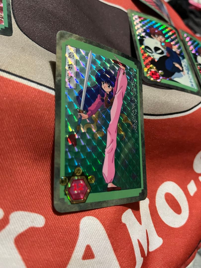 超激レア! キラシャンプー含　カードダス20 らんま1/2 格闘編パート1