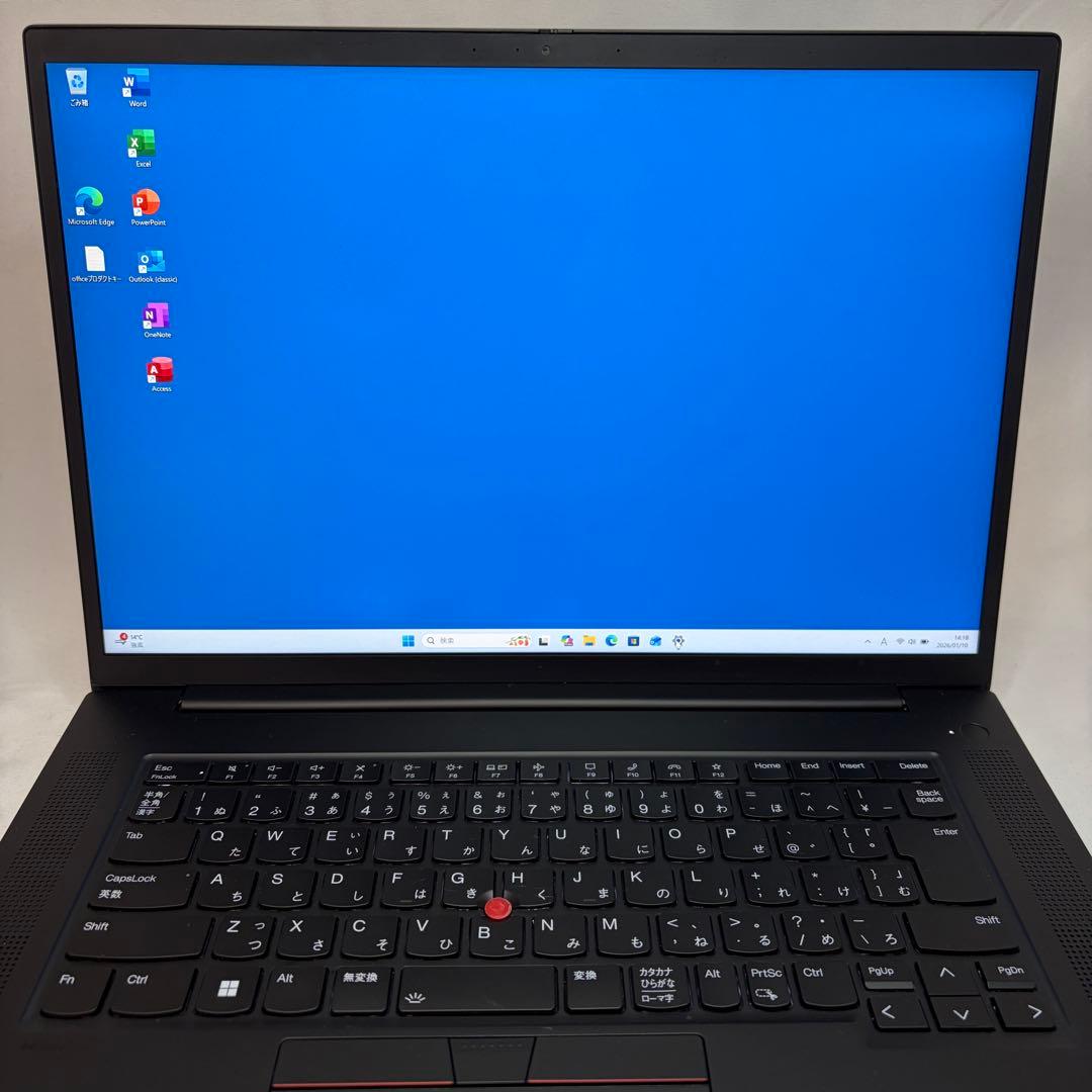 準美品 ThinkPad P1 第12世代 i7 32GB 1TB NVIDIA