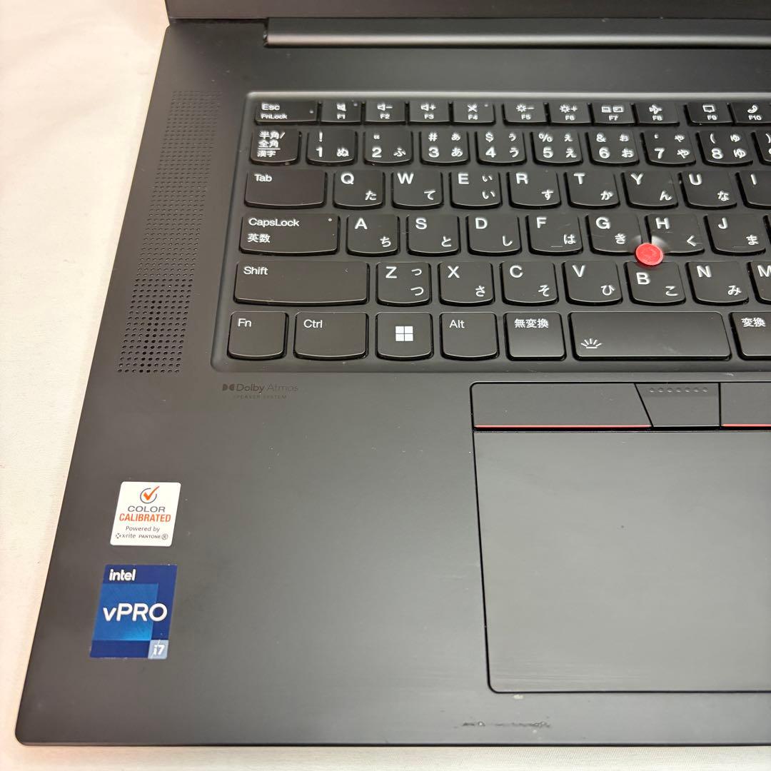 準美品 ThinkPad P1 第12世代 i7 32GB 1TB NVIDIA