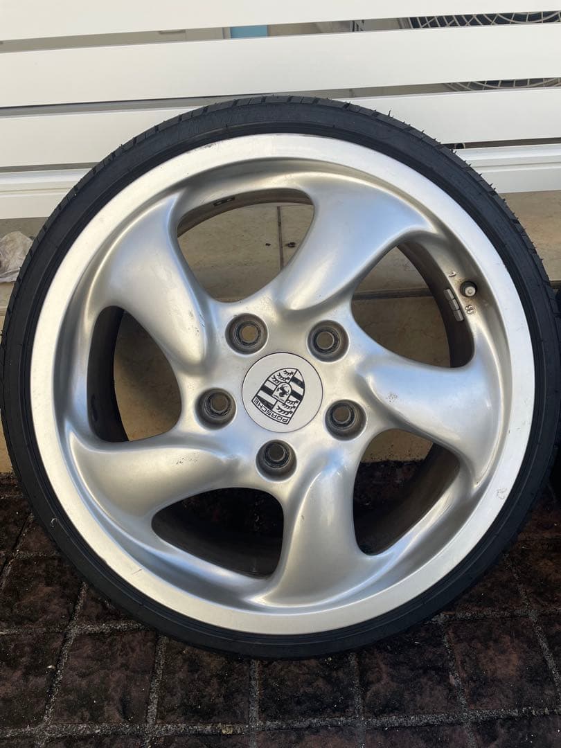 ポルシェ　ボクスター986純正17インチ7j タイヤホイール4本セット