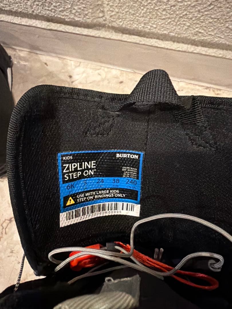 Burton Step On スノーボードブーツ キッズZipline 24cm
