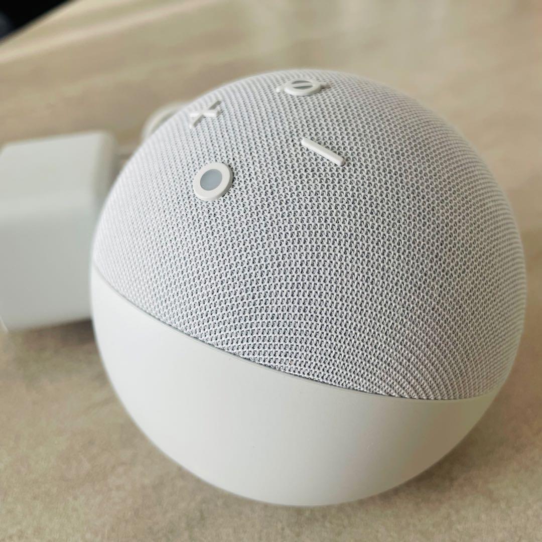 【美品】Echo Dot with clock第5世代 ホワイト