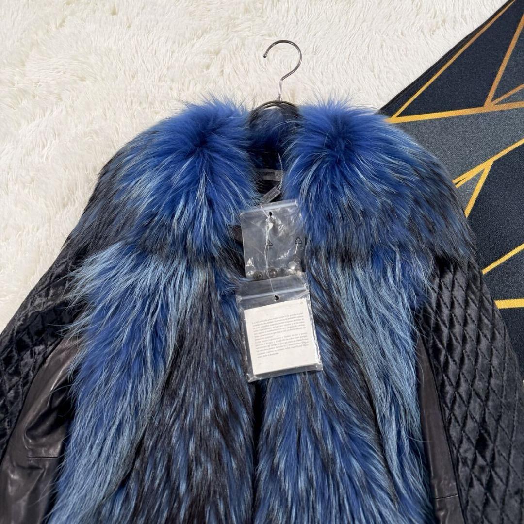 スポーツマックス コート ラムレザー L 毛並み◎なめし柔らか AA201