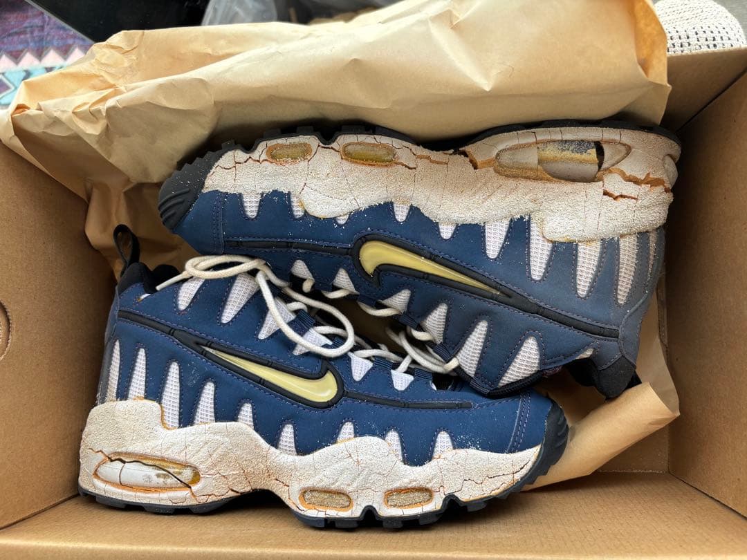 ナイキ　ノモマックス　ブルー　AIR NOMO MAX プロブルー/ホワイト 9