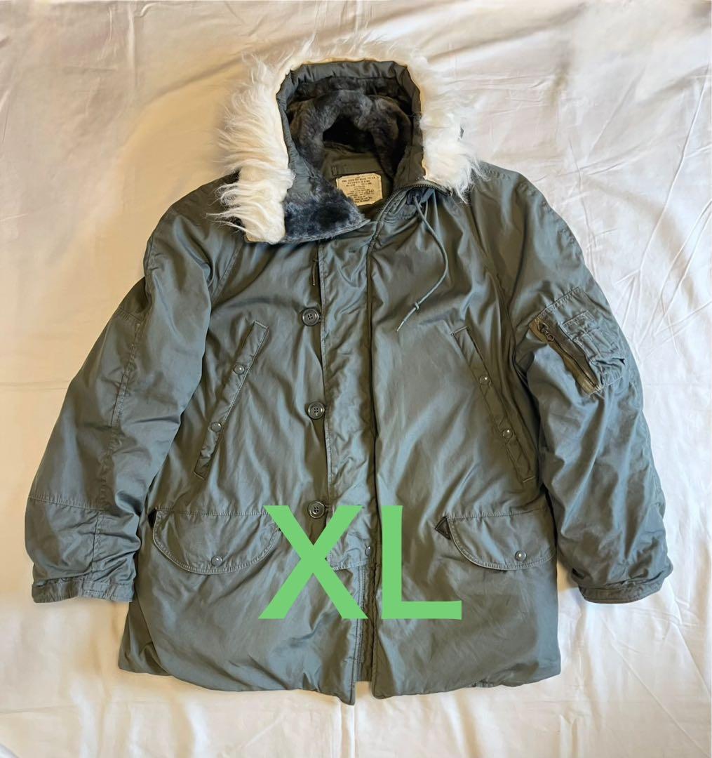米軍　実物　N3B ジャケット　XL WAIPER ミリタリー　軍物